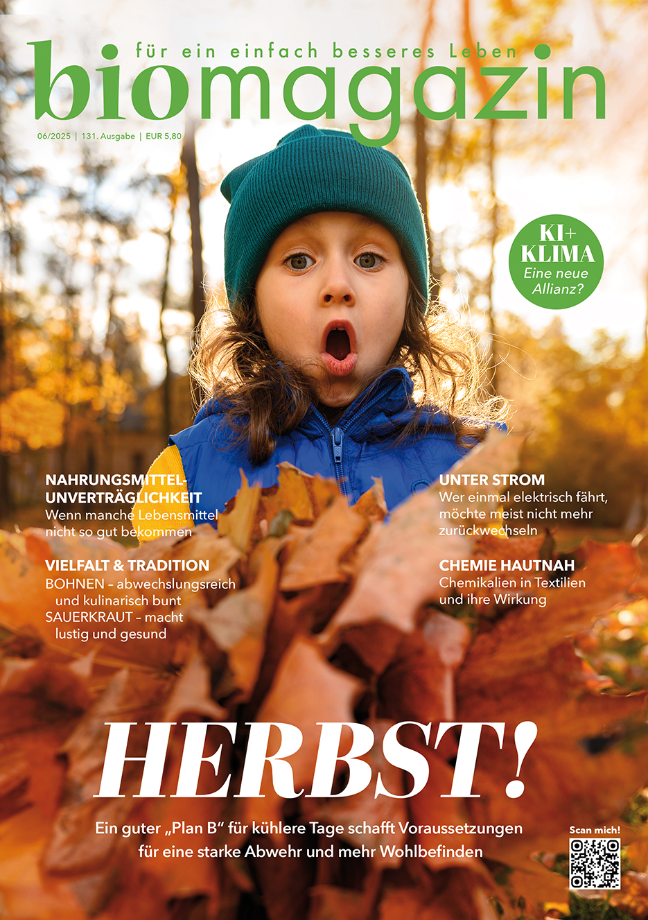 Cover von Bio Magazin Grünes Licht für gesündere Ernährung?