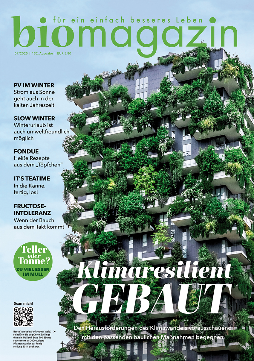 Cover von Bio Magazin Pkw-Emissionen runter!