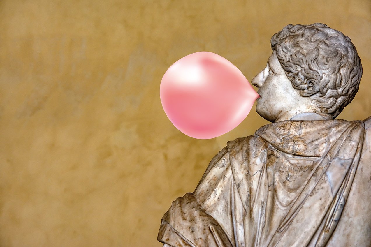 Cover von Bio Magazin Kaugummi der Römer